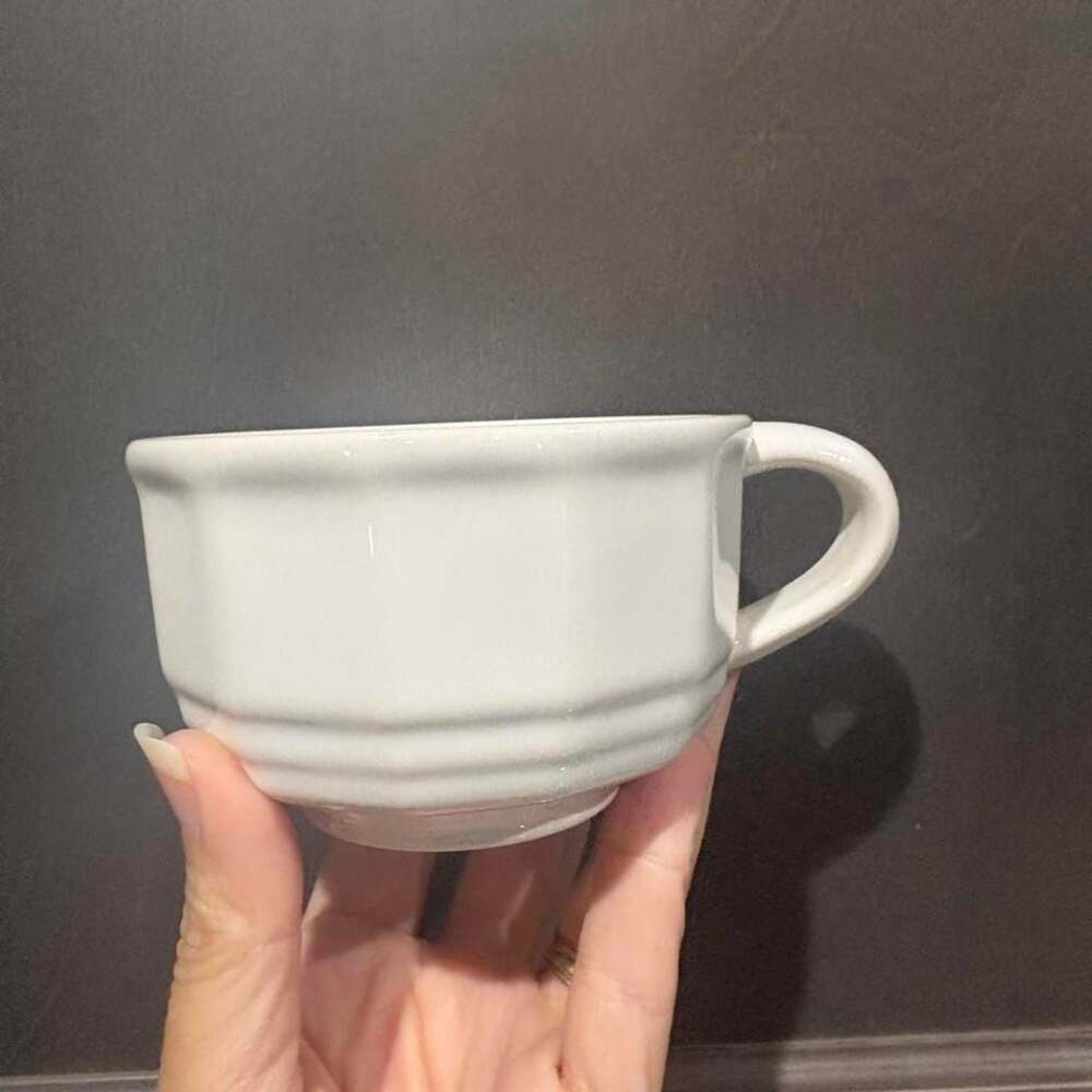 Pfaltzgraff Heritage White Ceramic Coffee Mug Set of 4